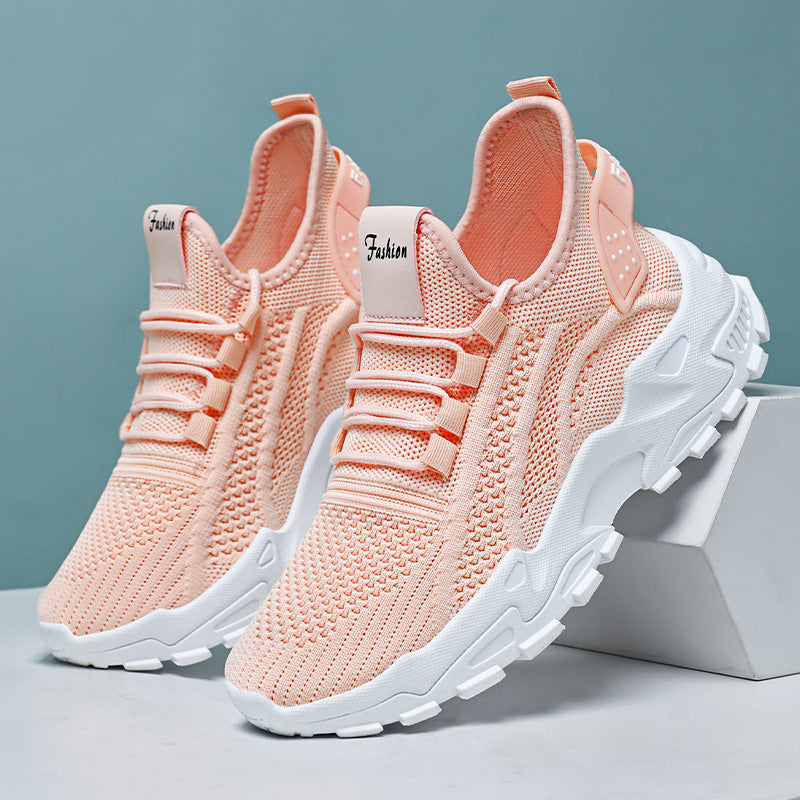 Dame Åndbare Lifestyle-Sneakers med fleksibel sål og innovativt design Stilla