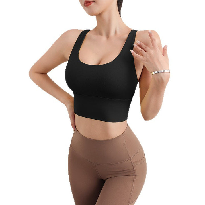 Dame Sport Crop-Top med åndbart og fugtabsorberende materiale Stilla