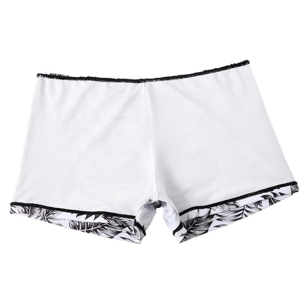 Dame Sommer Tankini-sæt med florale accenter og sporty snit Stilla
