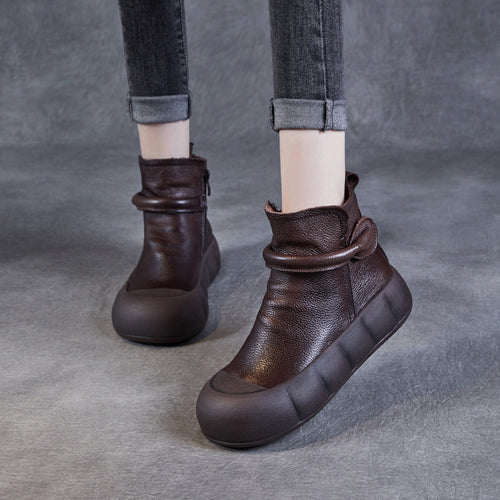 Dame stilfulde ankel-boots med polstret sål og vejrbestandigt overmateriale Stilla