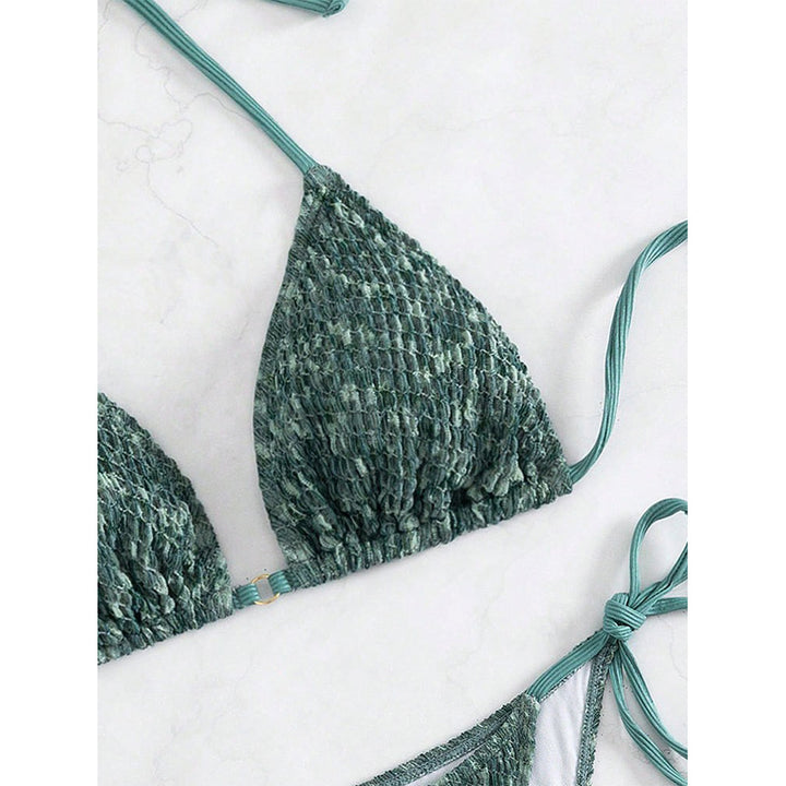 Dame Triangel-Bikini med legende knudedesign Skovae