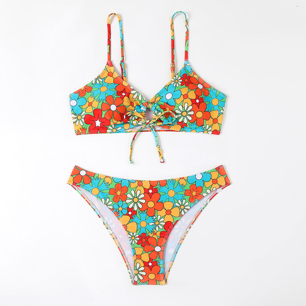 Dame Bikini-sæt med justerbare stropper og høj skæring Stilla