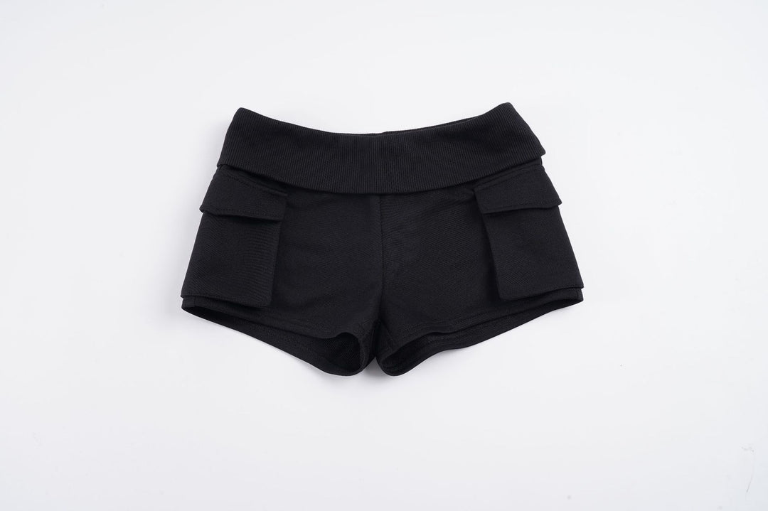 Dame Mode Shorts med praktiske lommer og høj talje Skovae