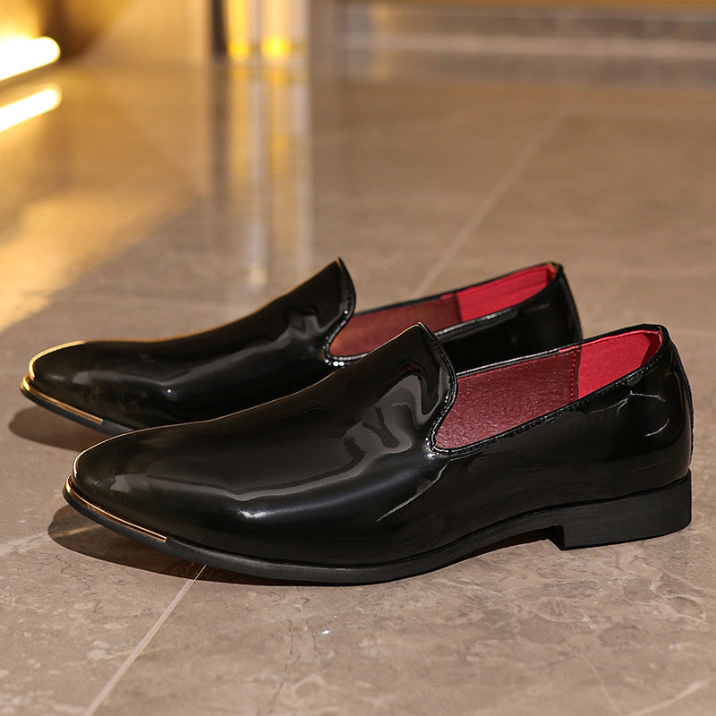 Herrer stilfulde glitrende Slipper Dress sko Stilla