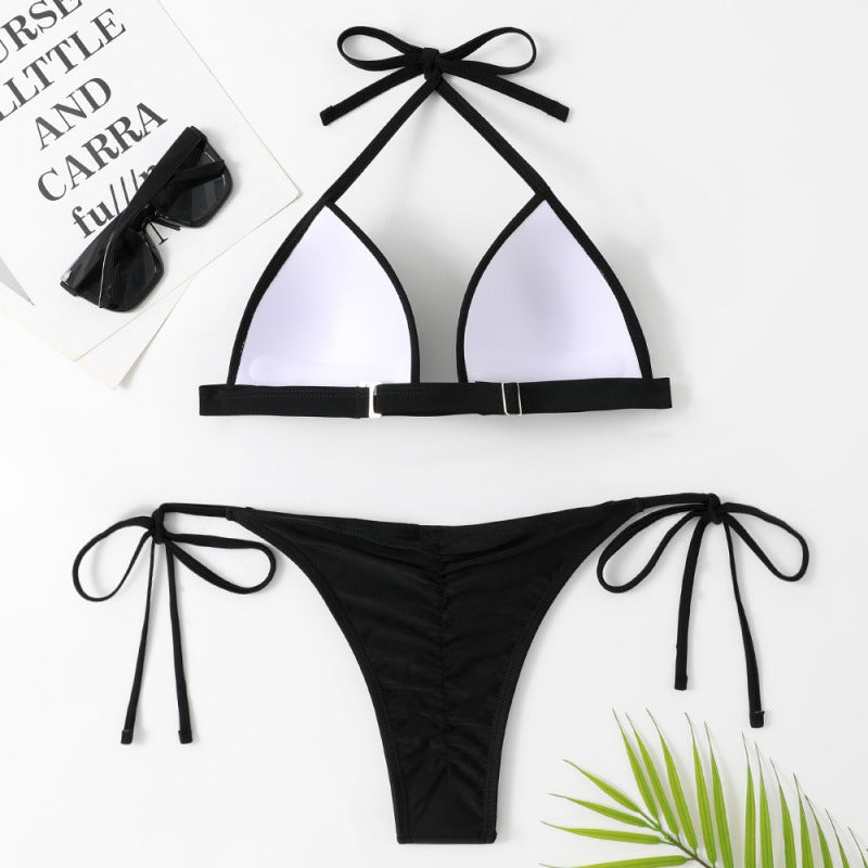 Dame Triangle-Bikini-Sæt med justerbare stropper fra Stilla