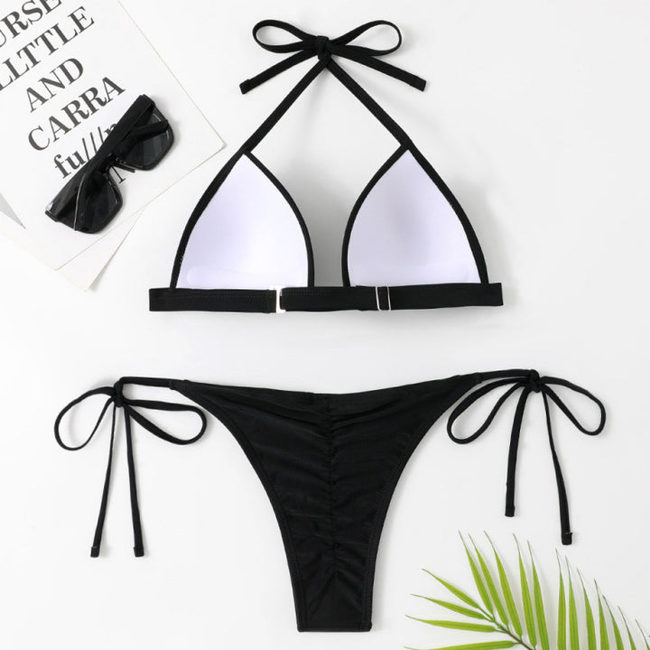 Dame Triangle-Bikini-Sæt med justerbare stropper fra Stilla