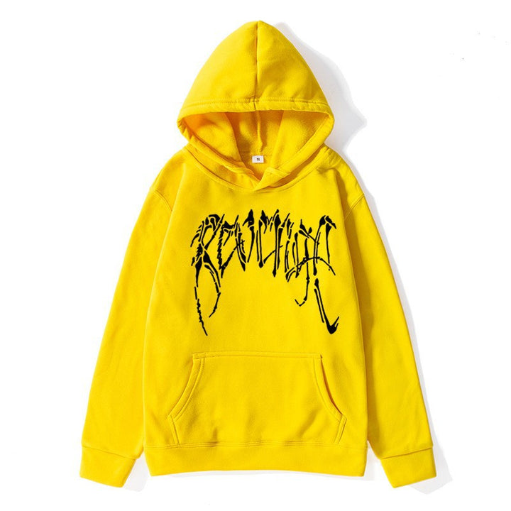 Dame hoodie med unik grafisk tekst Skovae
