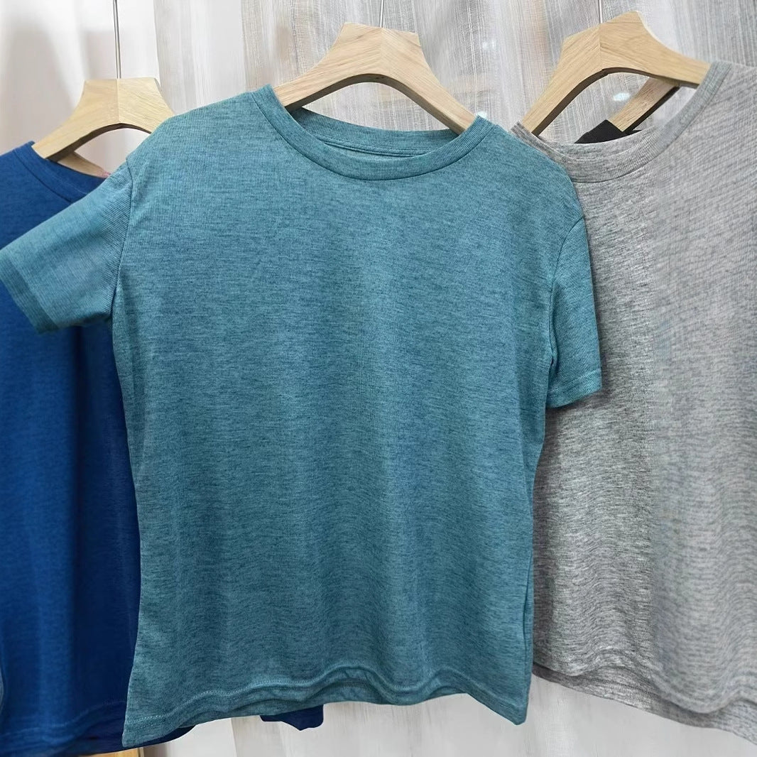 Femme Klassisk Rundhals-T-Shirt Stilla