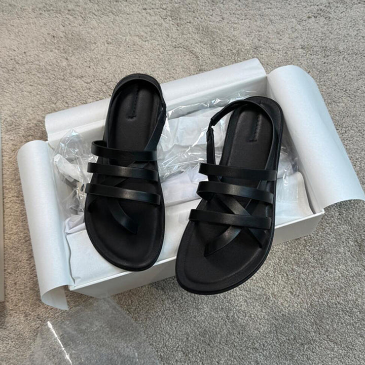 Femme Strappy Slide Sandaler Stilla