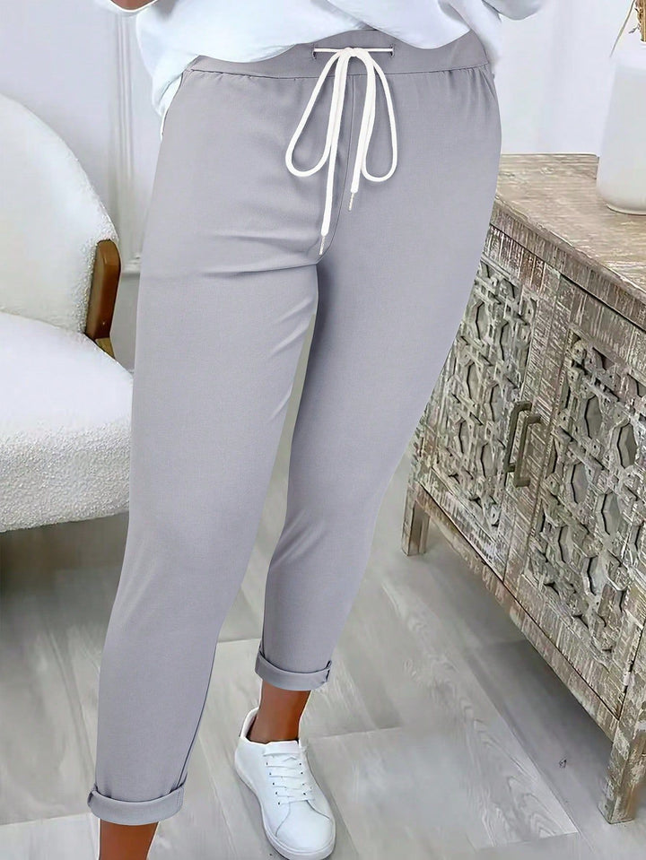 Dame fritids joggingbukser med elastisk talje Stilla