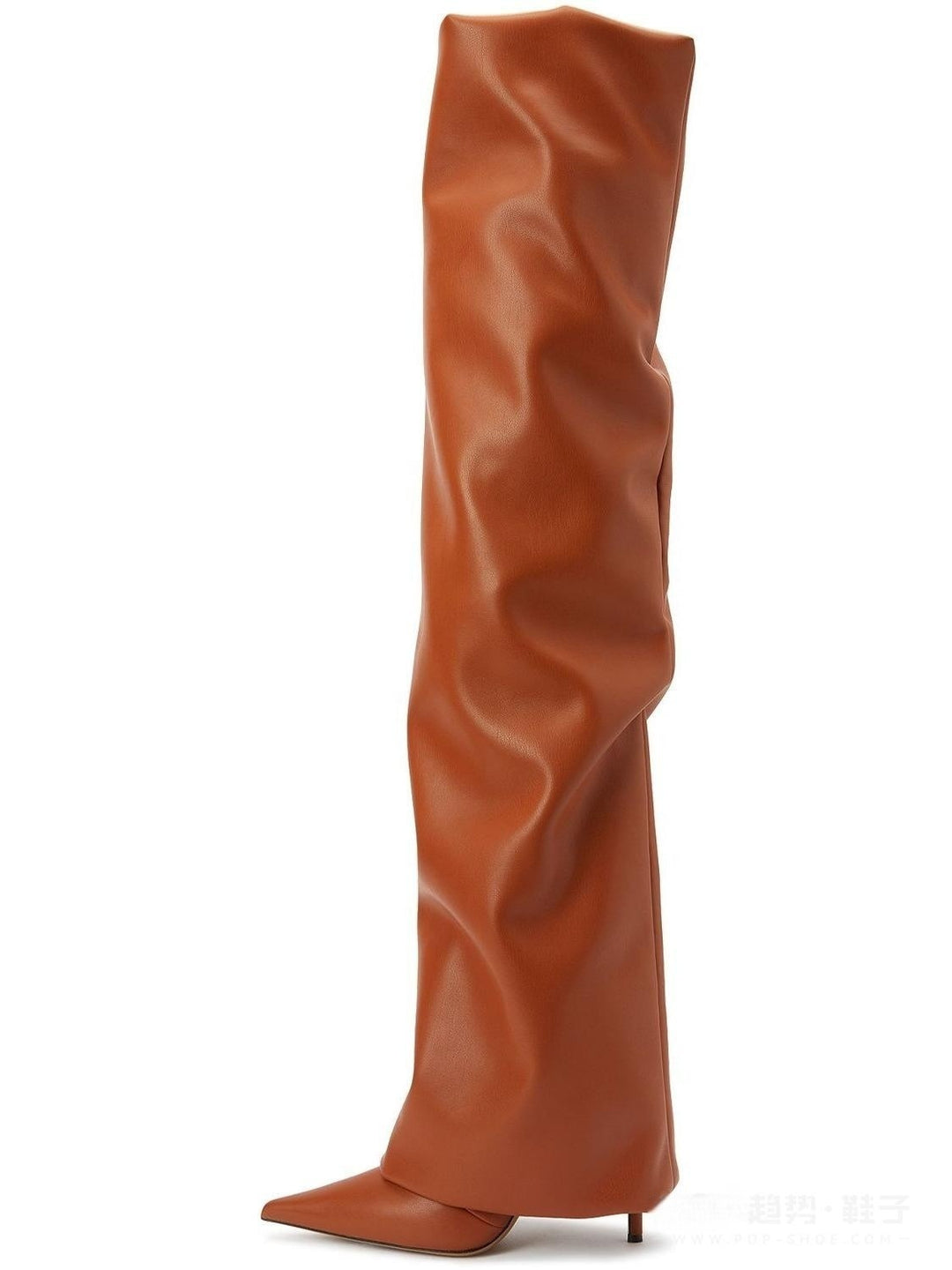 Femme Over-the-Knee Skulpturale Stiletto Støvler Stilla