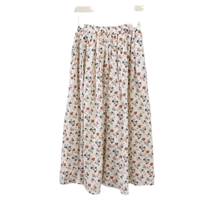 Femme Floral Maxi-Nederdel med elastisk talje Stilla