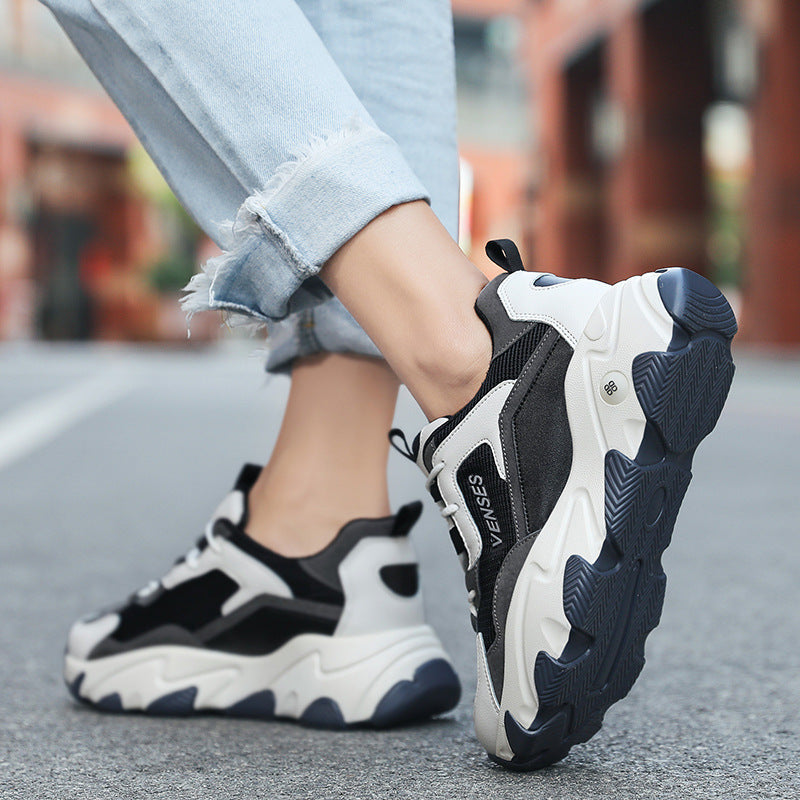Herrer Forhøjede Støttende Sneakers med Åndbar Mesh og Polstring Stilla