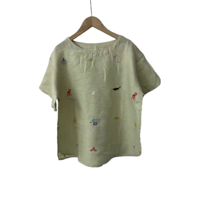 Dame Relaxed Fit Bestikset Linnedragt Stilla