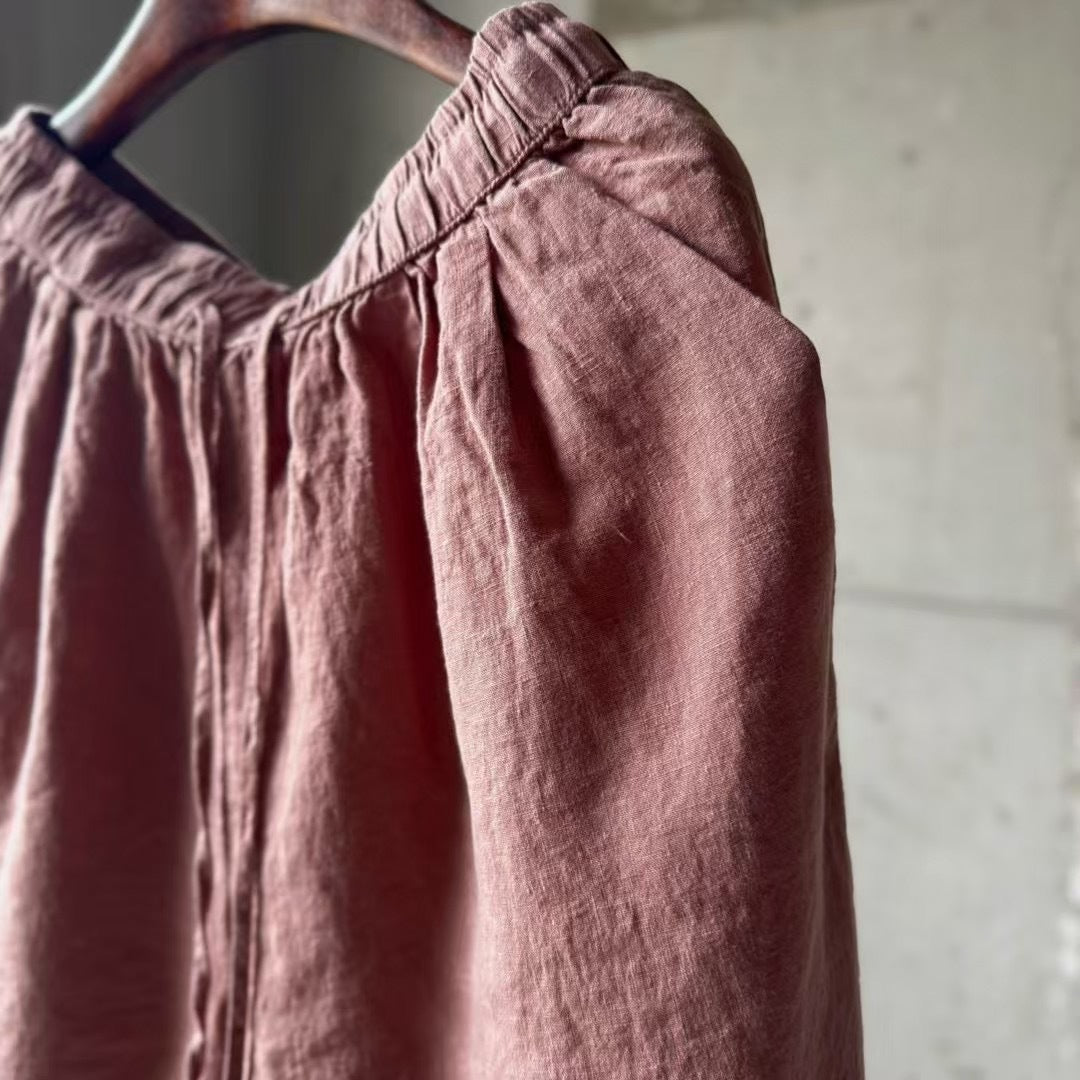 Femme Afslappet Pasform Linned Shorts Stilla