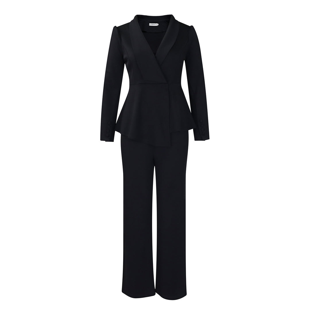 Damer Elegant Blazer-Bukser-Sæt Stilla