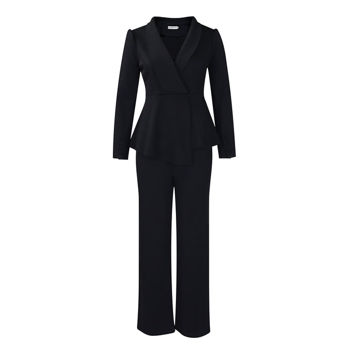 Damer Elegant Blazer-Bukser-Sæt Stilla