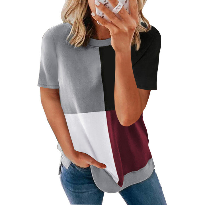 Dame Farvekasse Casual T-Shirt Stilla