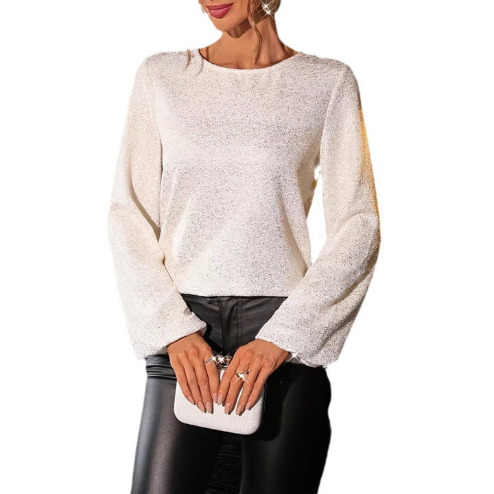 Femme Blank Rygfri Bluse Stilla