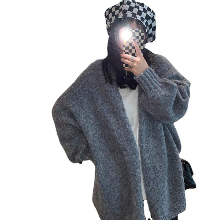 Femme Oversized Komfortabel Cardigan Stilla
