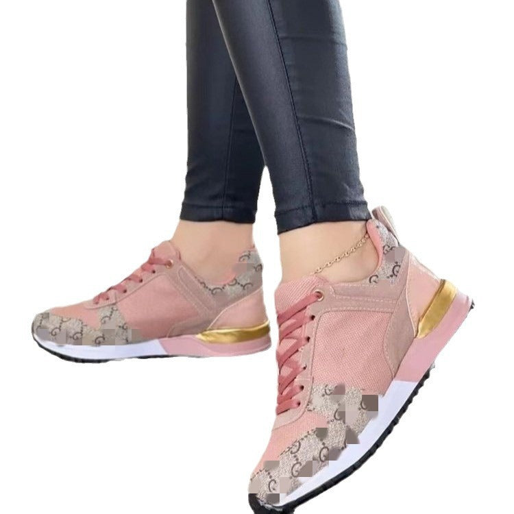 Dame mode Sneakers med struktureret overdel og elegante accenter Stilla