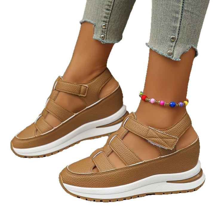 Dame Sporty Sandaler med justerbare remme og dæmpende fodseng Stilla
