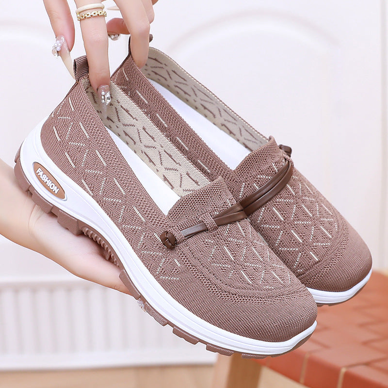 Dame Åndbare Slipper med elastisk indgangsdesign og skridsikker sål Stilla