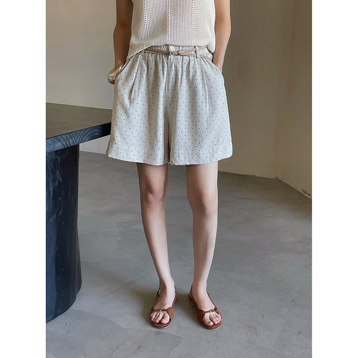Dame lette shorts med elastisk linning og lommer Stilla
