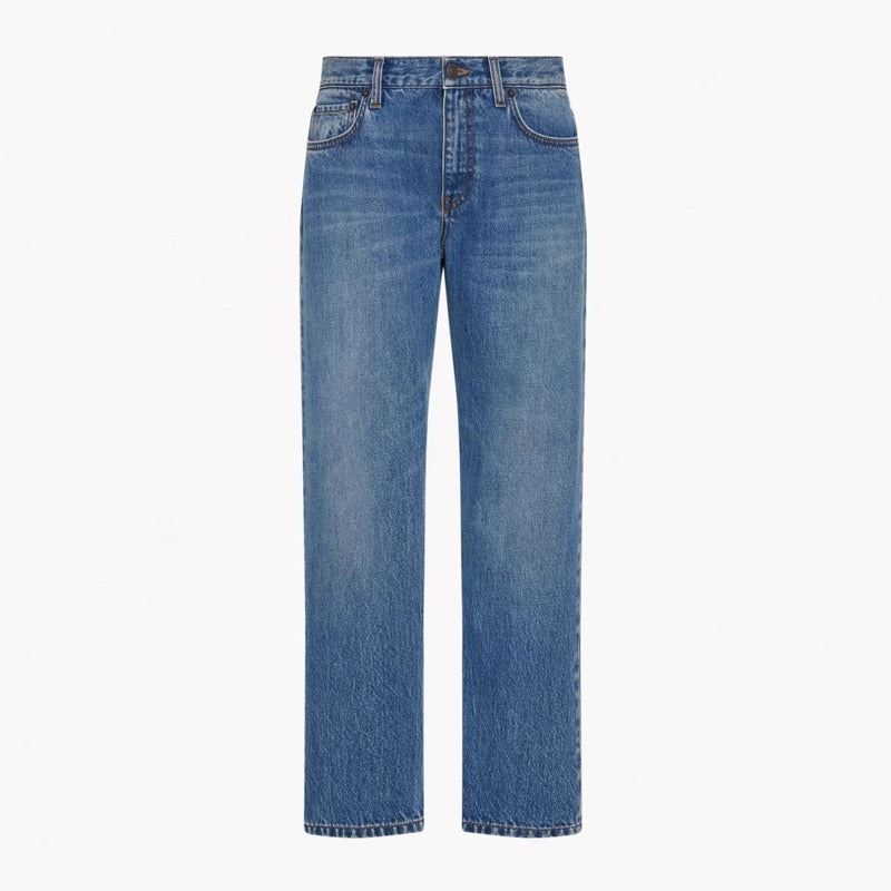 Kvinders højtaljede jeans i en afslappet pasform Stilla