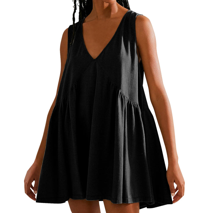 Femme Flowing A-Line Mini Kjole Stilla