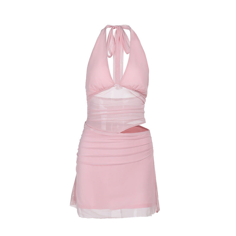 Dame Strapless Rynket Badedragt Stilla