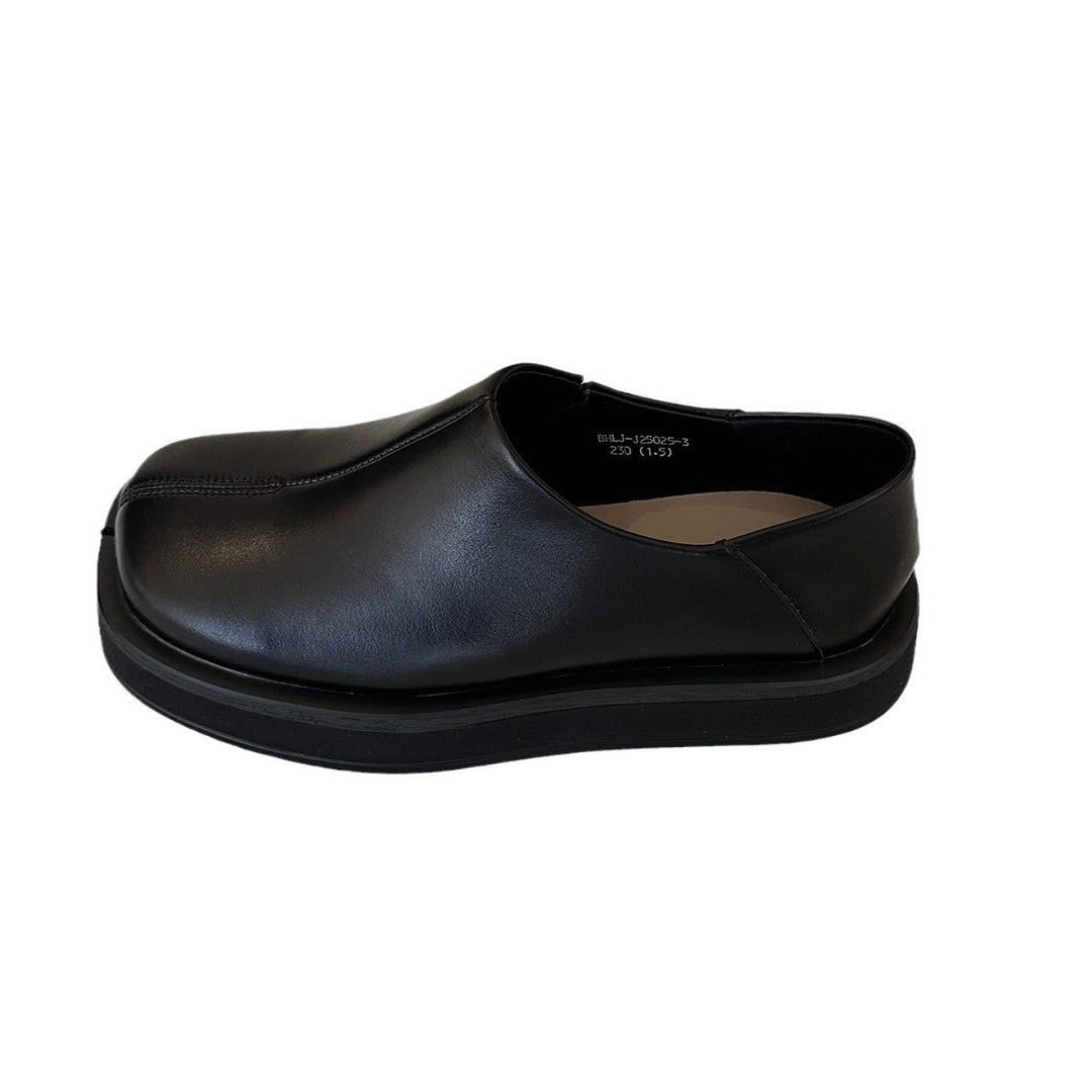 Femme Contemporary Slipper-Læder-Sneaker Stilla