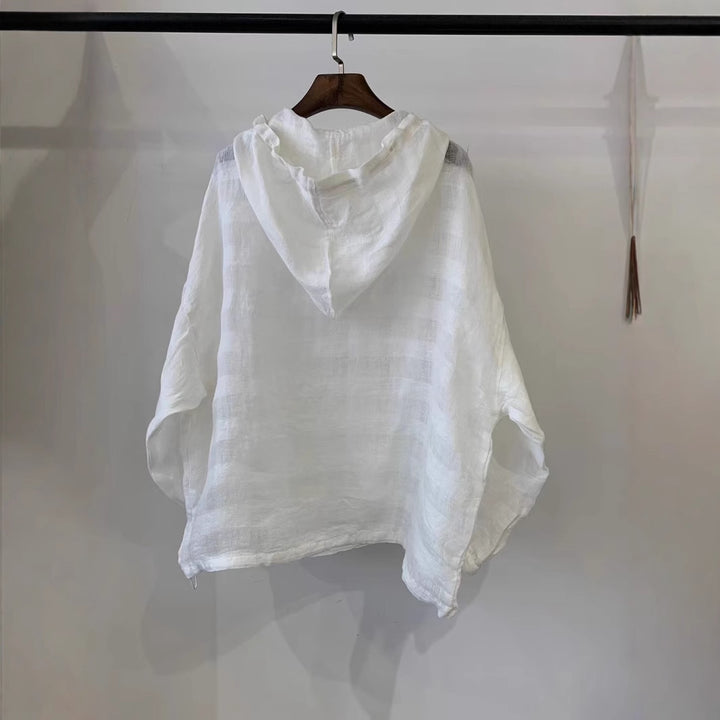 Femme Let Løs Pasform Pullover Hoodie Stilla