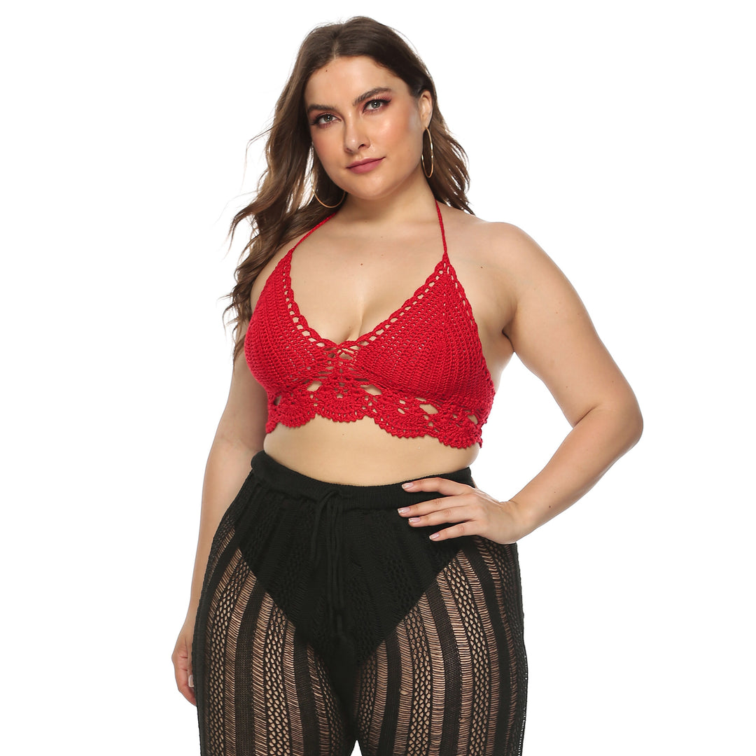 Damehækle-Bustier med spidsdetaljer Stilla