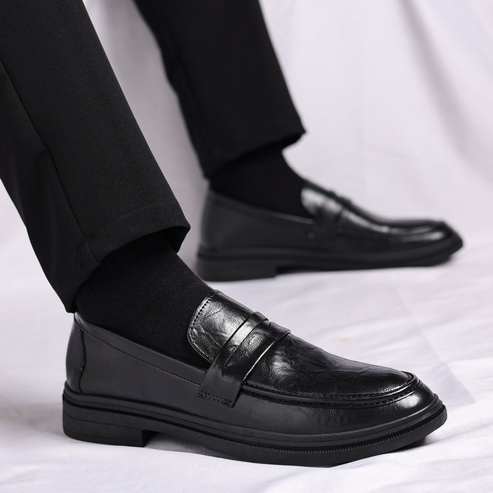 Herrer Klassiske Læder Slippers Stilla