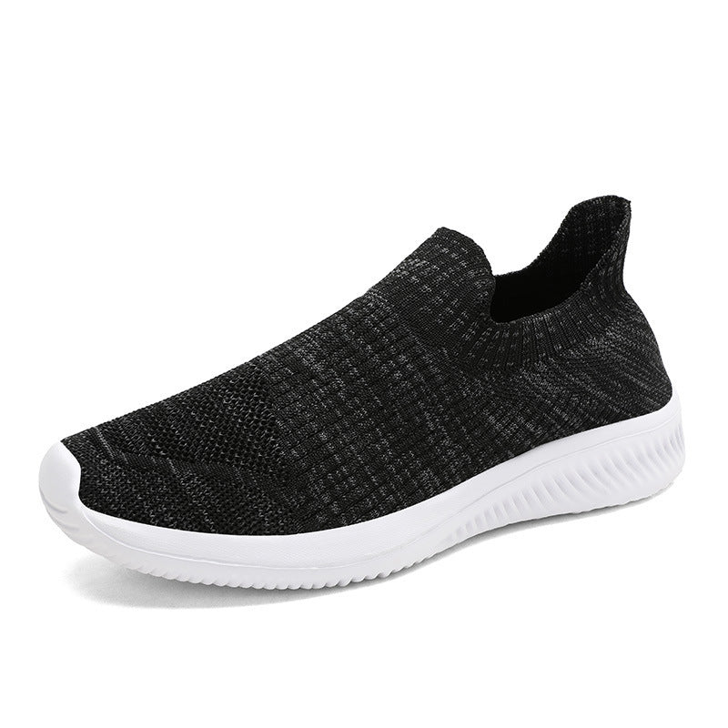 Femme Slip-On åndbare strik-sneakers Stilla
