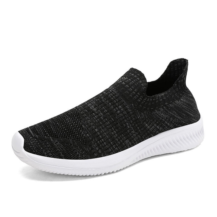 Femme Slip-On åndbare strik-sneakers Stilla