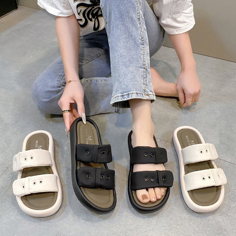 Damer Komfortable Rem-sandaler med justerbare spænder og ergonomisk sål Stilla