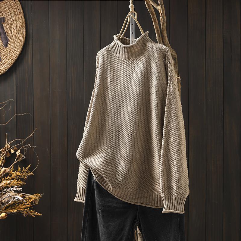 Stilla | Strik-Rullekravepullover