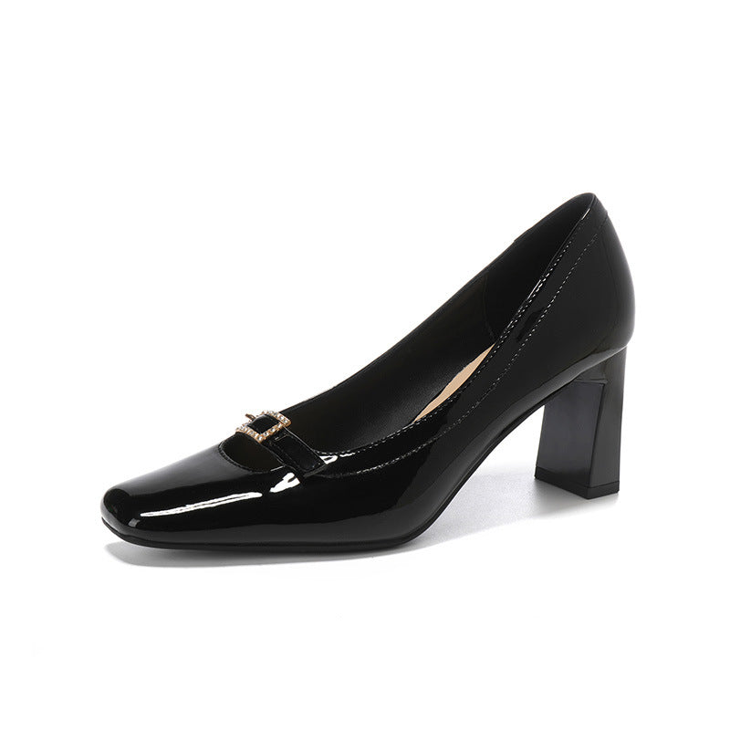 Femme Elegante Blockhæl pumps Stilla
