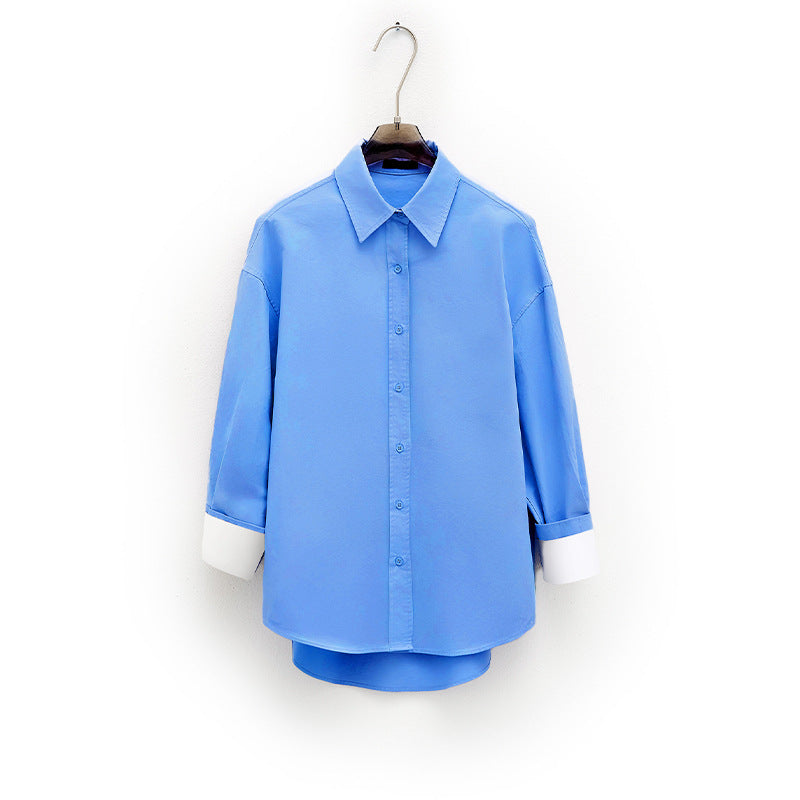 Kvindernes elegante og komfortable bluse med korte ærmer Stilla