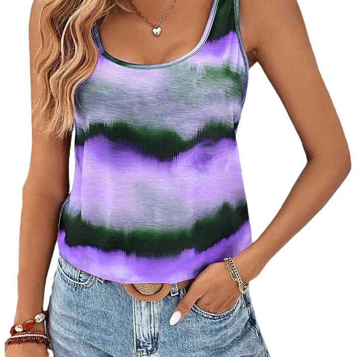 Dame Sommer Batik Tanktop Stilla
