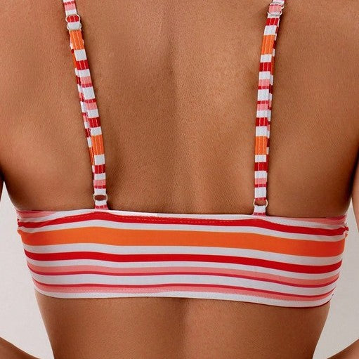 Dame B unik stribet Bikini Stilla