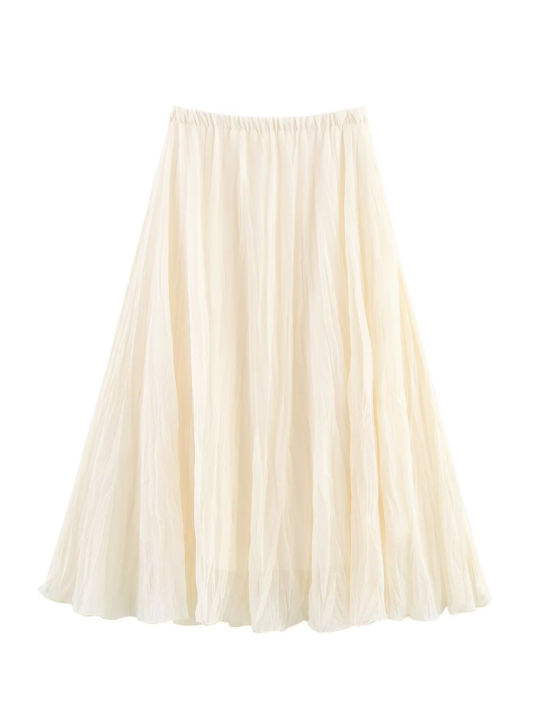 Femme Let Fald Maxi Nederdel Stilla