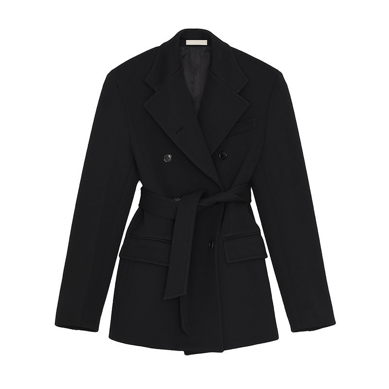 Dame elegant og skræddersyet blazer med dobbelt knap række Stilla