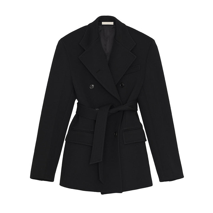 Dame elegant og skræddersyet blazer med dobbelt knap række Stilla