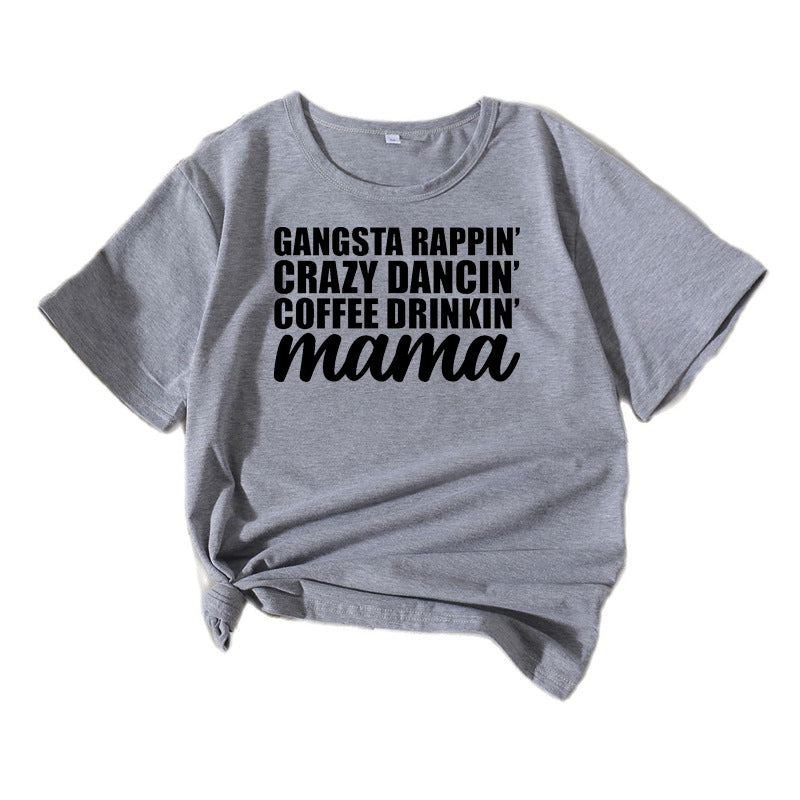 Kvinder Sjov Sætning Grafik T-Shirt Stilla