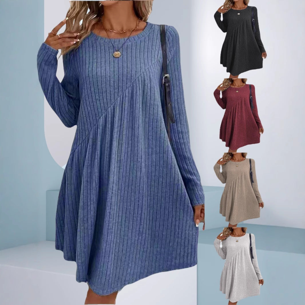 Dame afslappet Longshirt-kjole Stilla