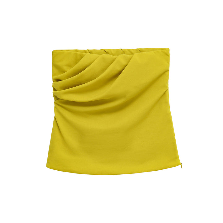 Femme Off-Shoulder Rynket Bluse Stilla