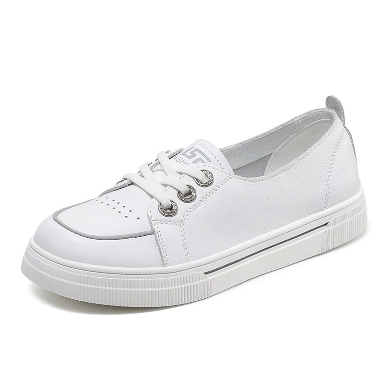 Dame Klassiske Læder Sneakers Stilla